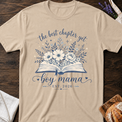 The Best Chapter Yet Boy Mama T-Shirt