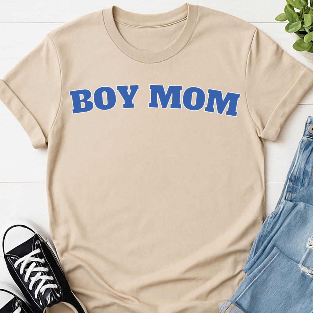 Boy Mom T-shirt - Mom Tee