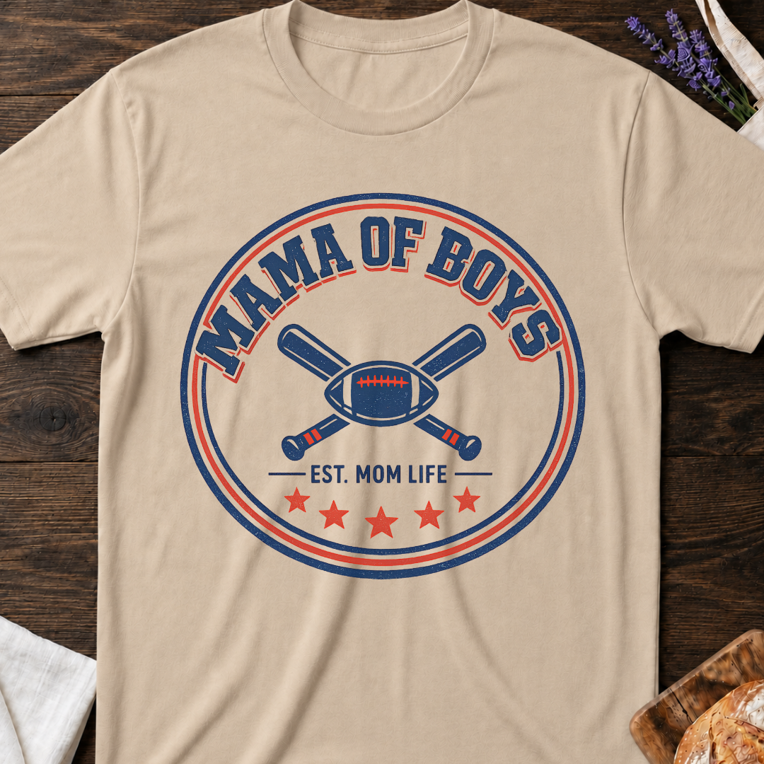 Mama of Boys Sports T-shirt