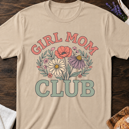 Girl Mom Club Wildflowers T-Shirt