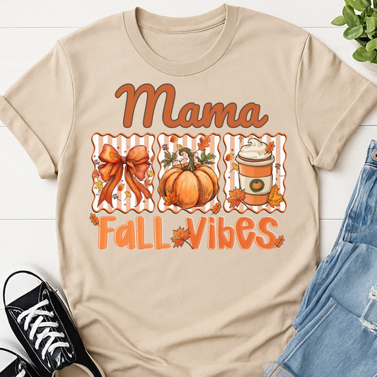 Mama Fall Vibes T-shirt