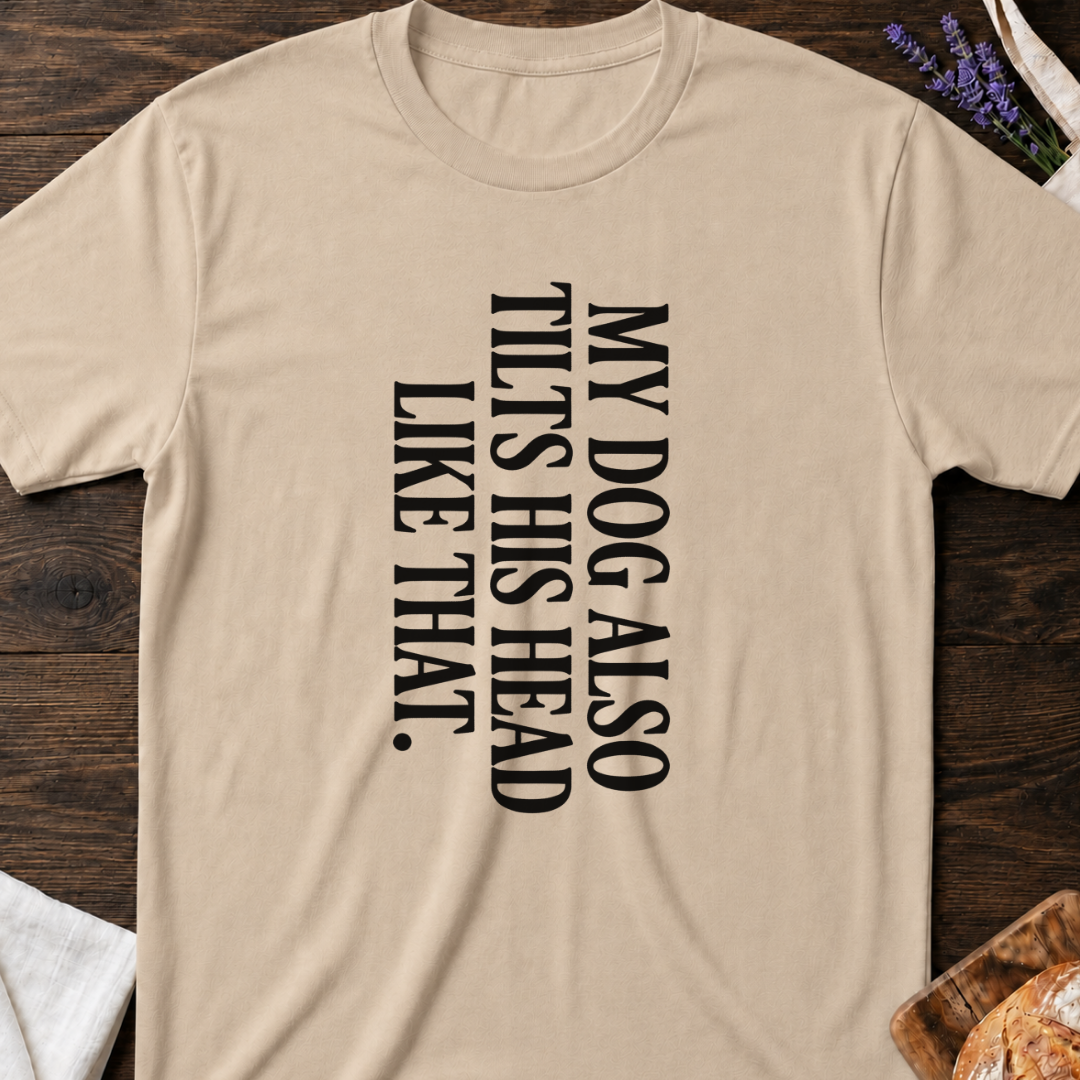 Dog Head Tilt T-Shirt