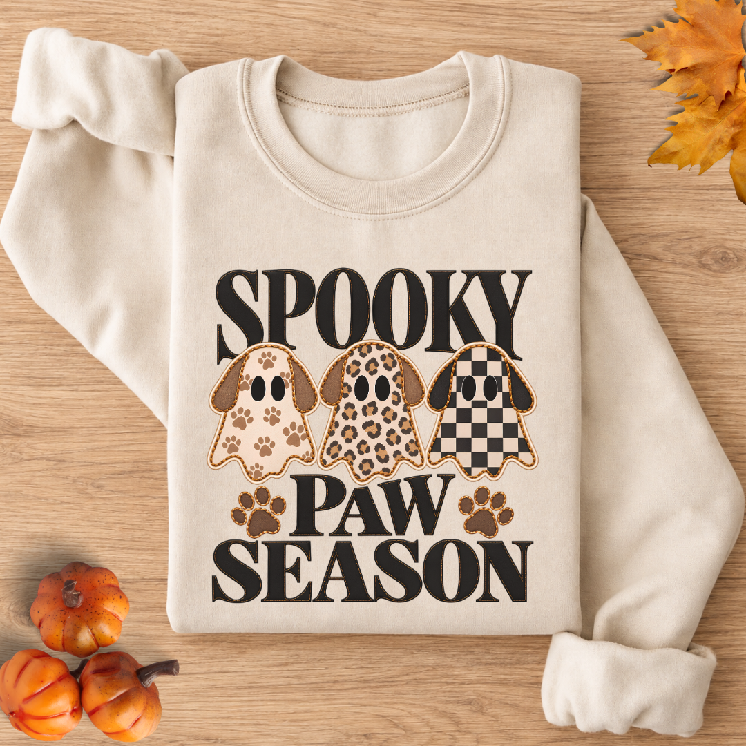 Spooky Paw Season Sweatshirt