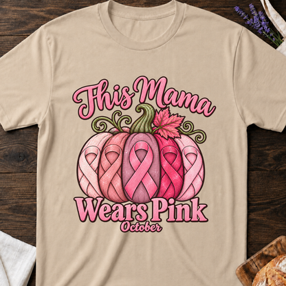 This Mama Wears Pink Pumpkin T-Shirt
