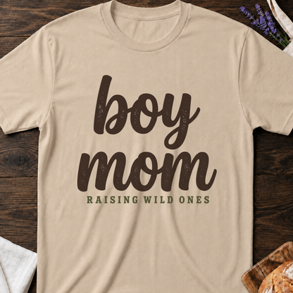 Boy Mom Shirt | Raising Wild Ones T-shirt