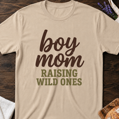 Raising Wild Boys Mom T-Shirt