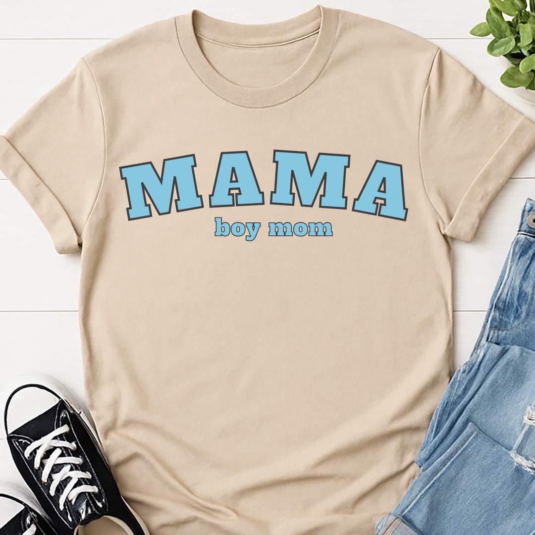 Mama Boy Mom T-shirt