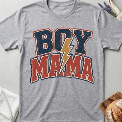 Retro Boy Mama T-Shirt