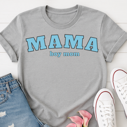 Mama Boy Mom T-shirt