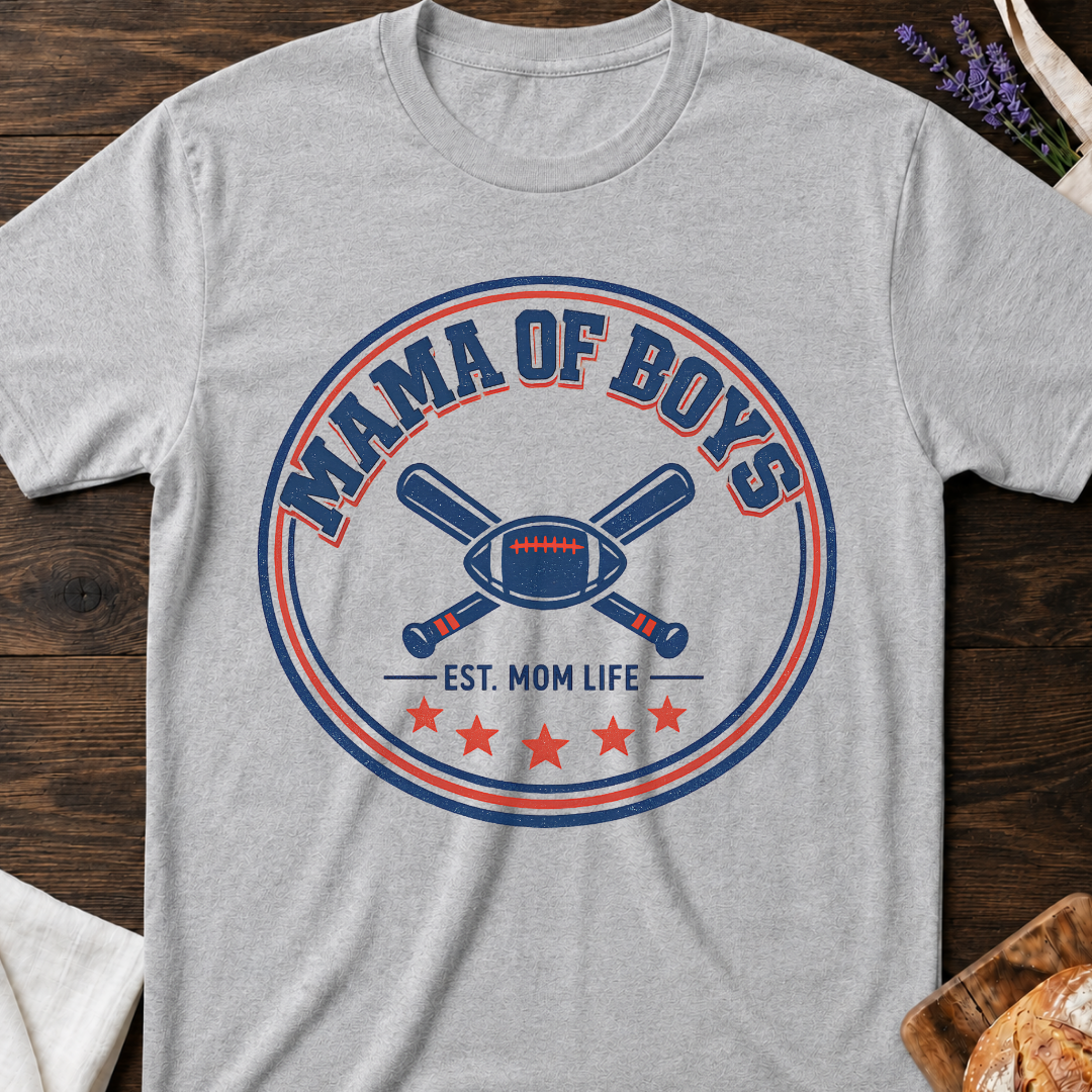Mama of Boys Sports T-shirt