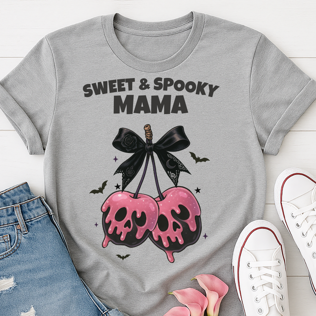 Sweet & Spooky Mama Cherry T-shirt