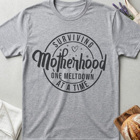 Surviving Motherhood T-shirt - Funny Mom Life Tee