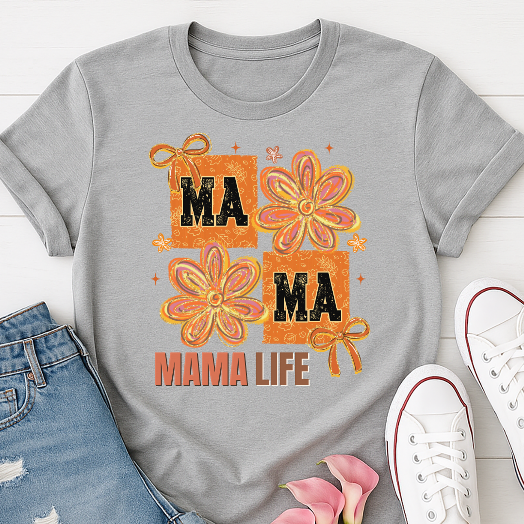Mama Life Floral T-shirt