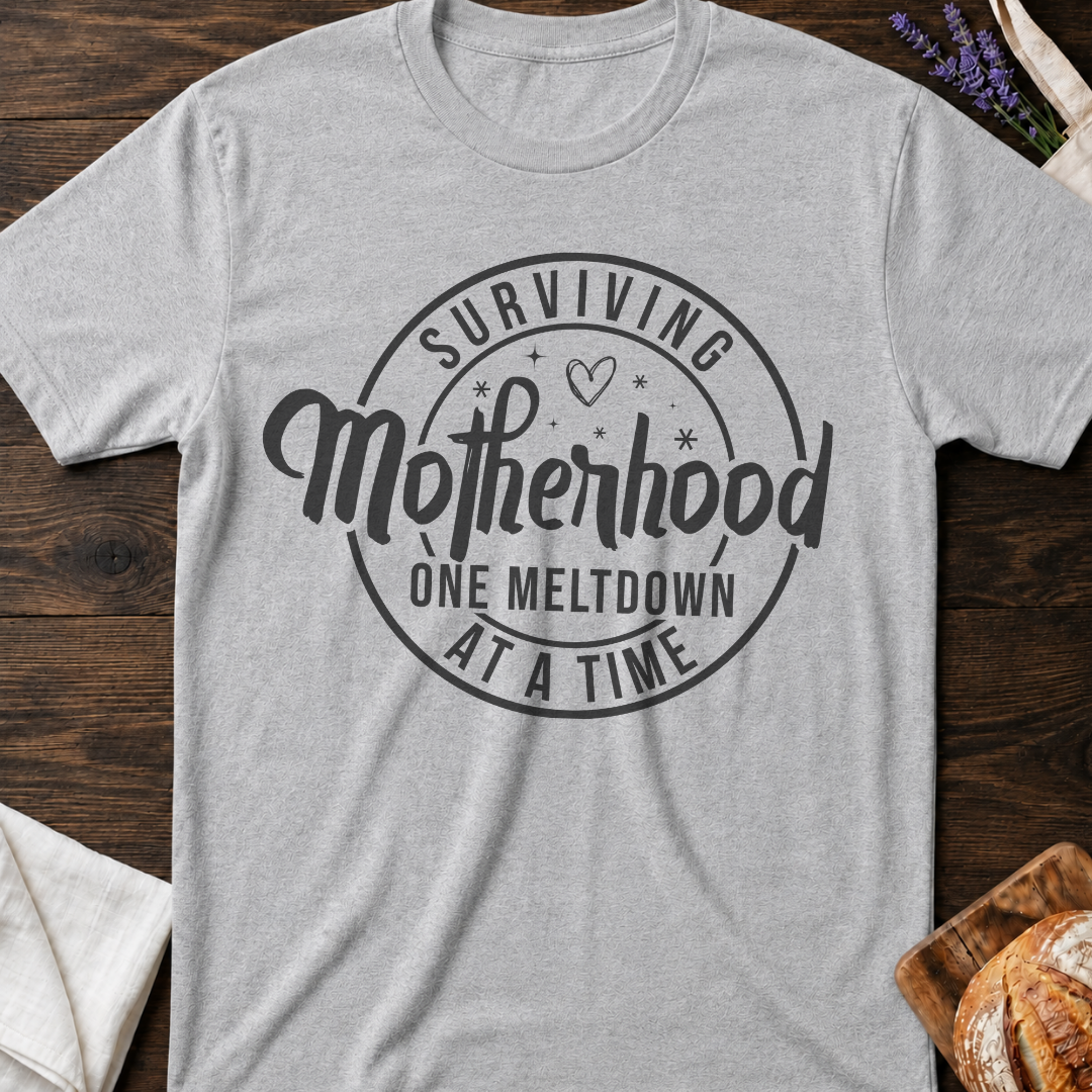 Surviving Motherhood T-shirt - Funny Mom Life Tee