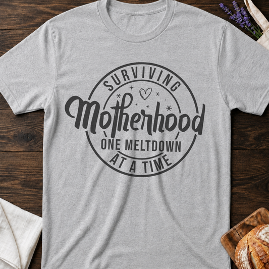 Surviving Motherhood T-shirt - Funny Mom Life Tee