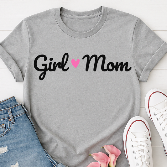 Girl Mom T-shirt - Mom Tee