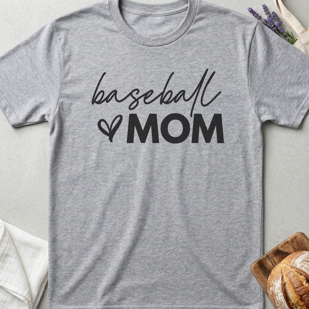 Proud Baseball Mom T-Shirt