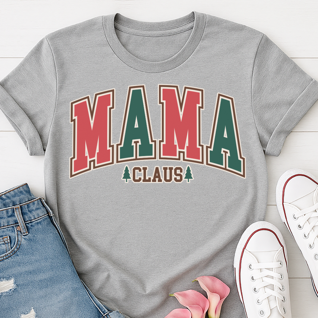 Mama Claus Christmas T-shirt - V1