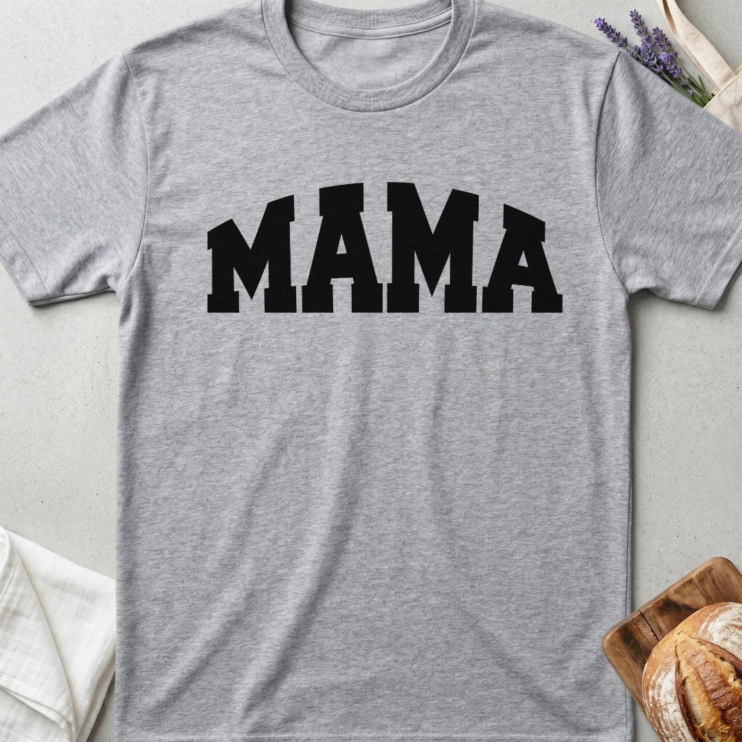 Mama Varsity T-shirt - Mom Shirt