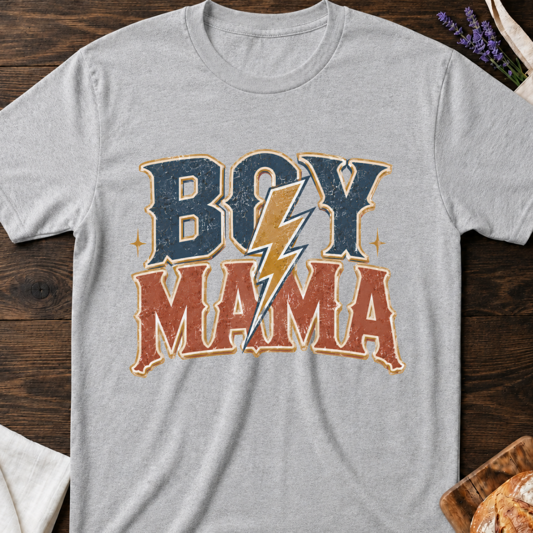 Boy Mama Western T-Shirt