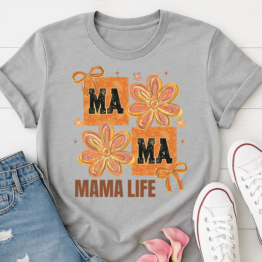 Mama Life Floral T-shirt