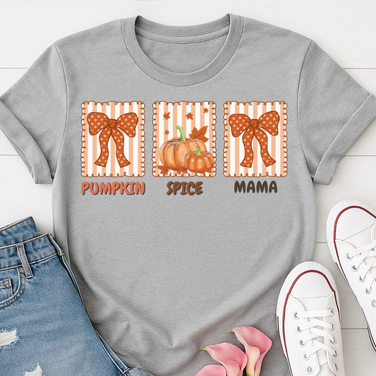 Pumpkin Spice Mama Fall T-shirt
