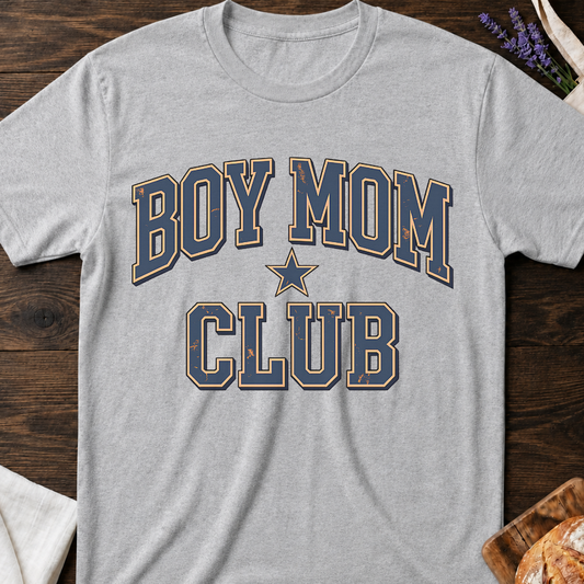 Boy Mom Club Varsity Shirt