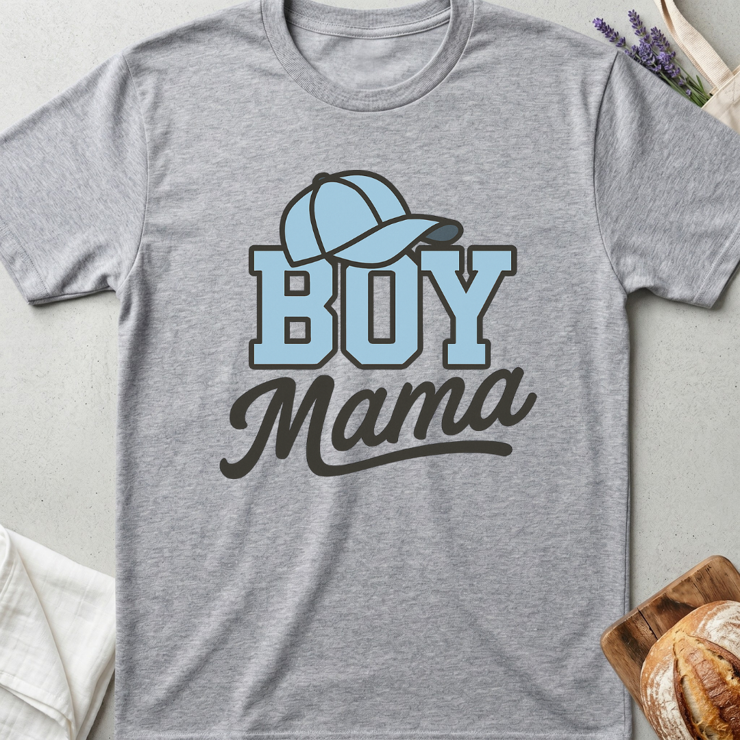 Boy Mama Tee – Proud Boy Mom Shirt 💙