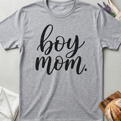 Minimalist Boy Mom T-Shirt