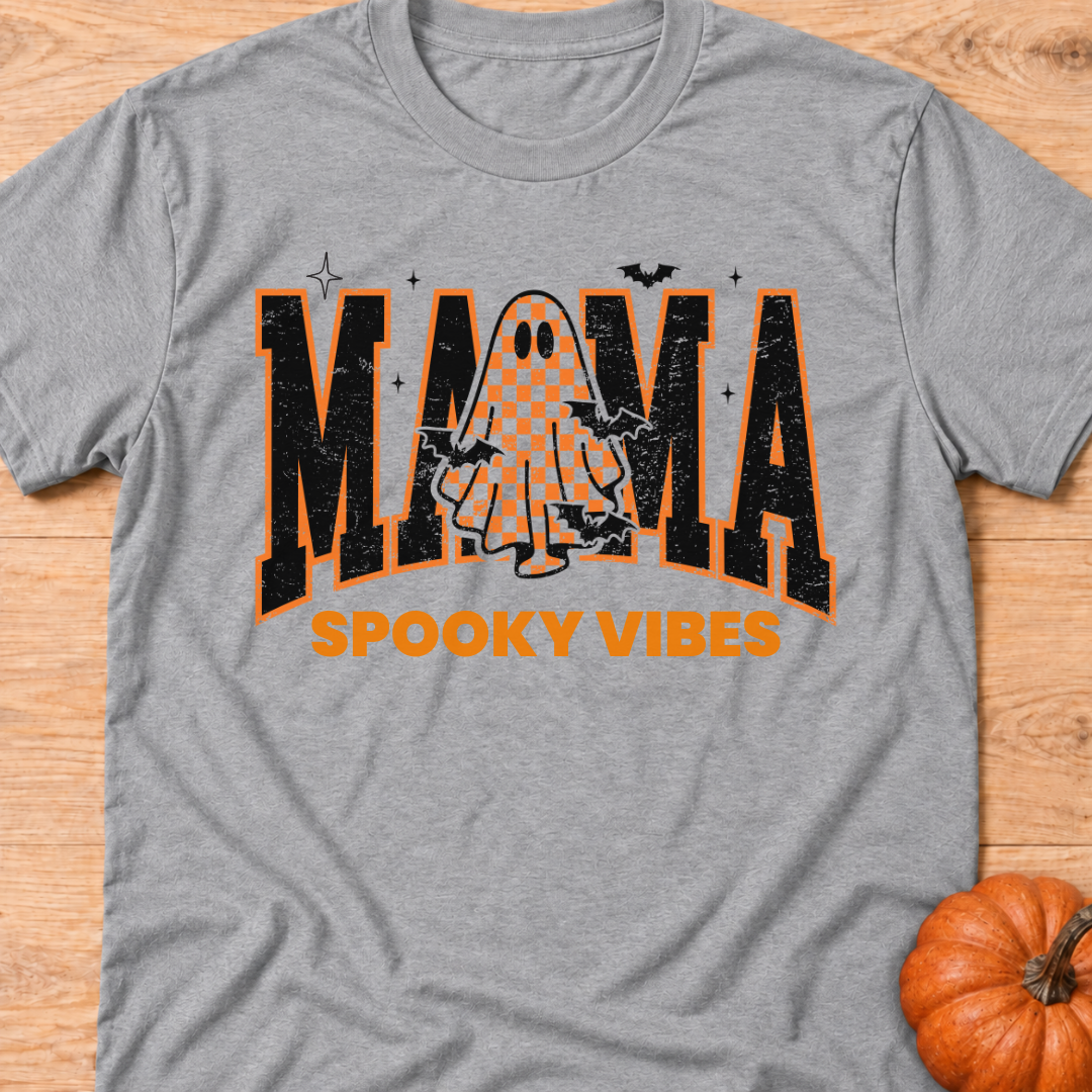 Mama Spooky Vibes T-Shirt