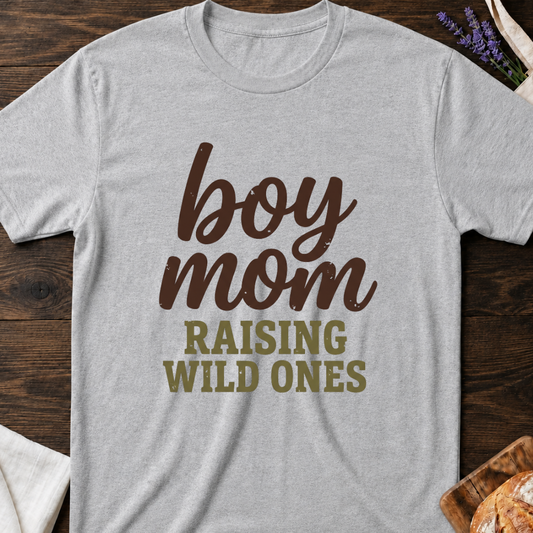 Boy Mom Raising Wild Ones Shirt