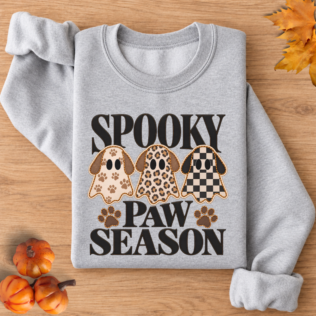 Spooky Paw Season Sweatshirt