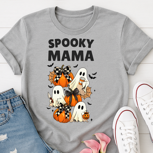 Spooky Mama Halloween T-shirt