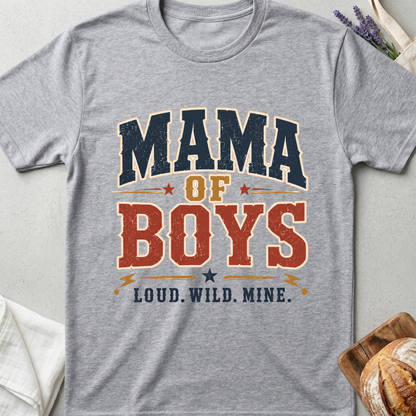 Mama of Boys Shirt | Loud Wild Mine T-shirt