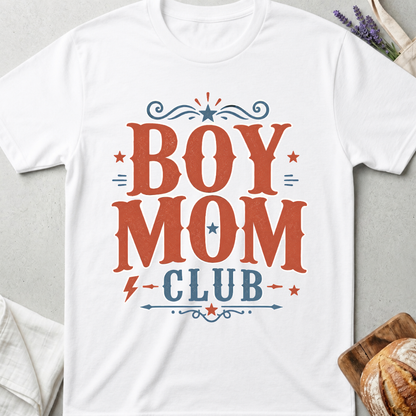 Western Boy Mom Club T-Shirt