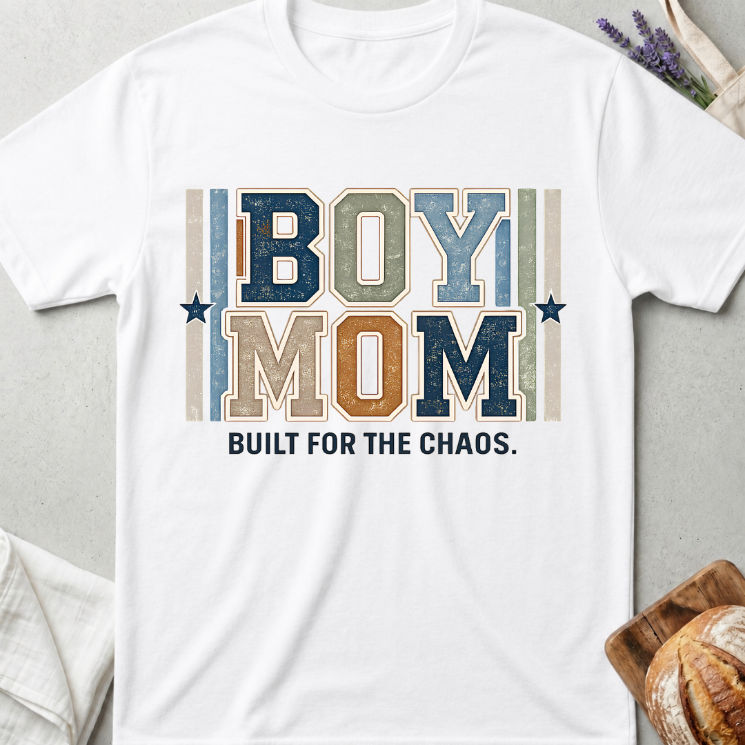 Boy Mom Built for the Chaos T-Shirt