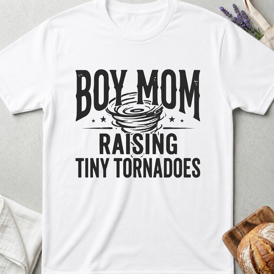 Boy Mom Shirt | Raising Tiny Tornadoes