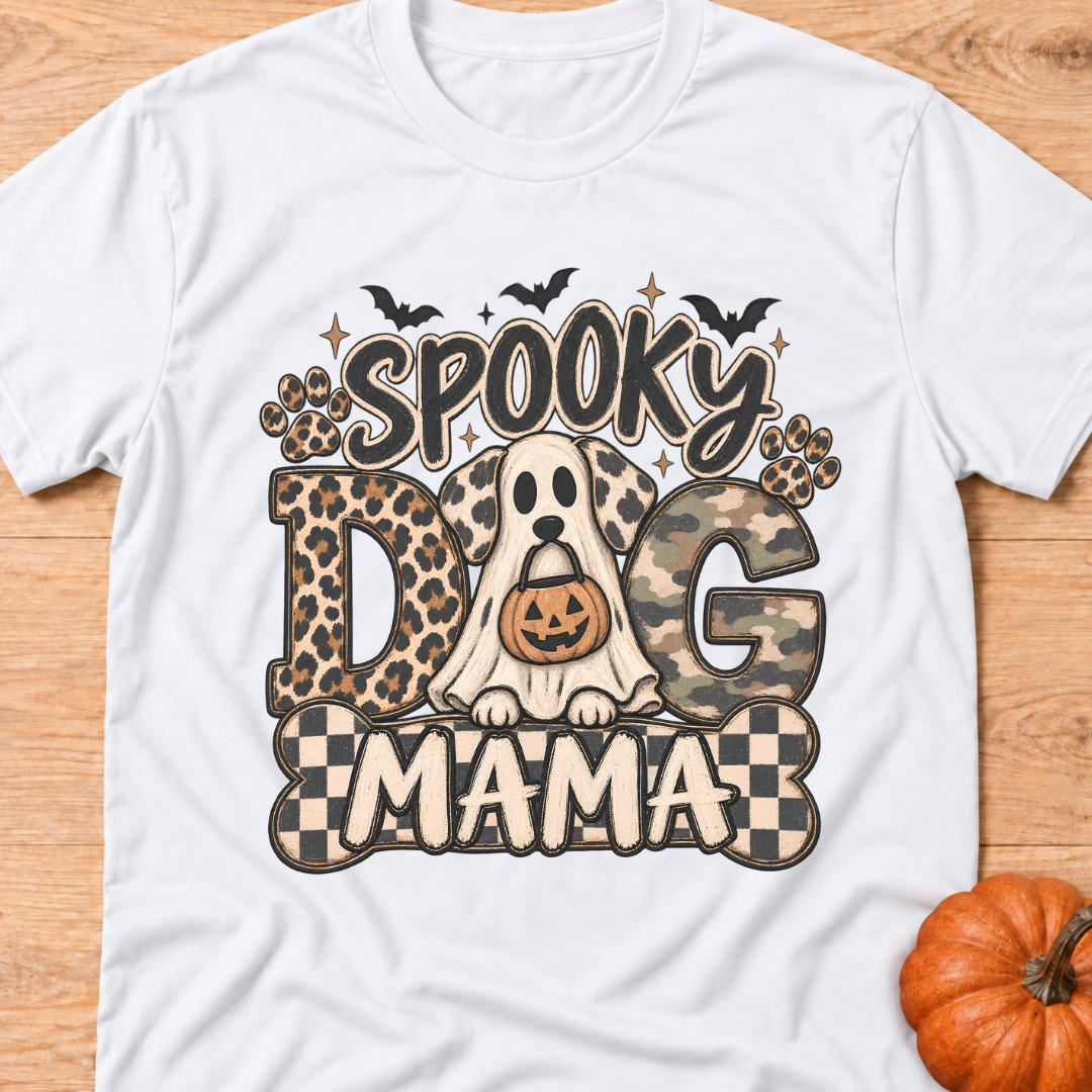 Spooky Dog Mama T-Shirt