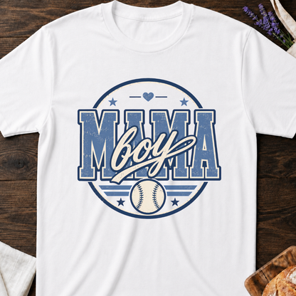 Mama Boy Baseball T-Shirt