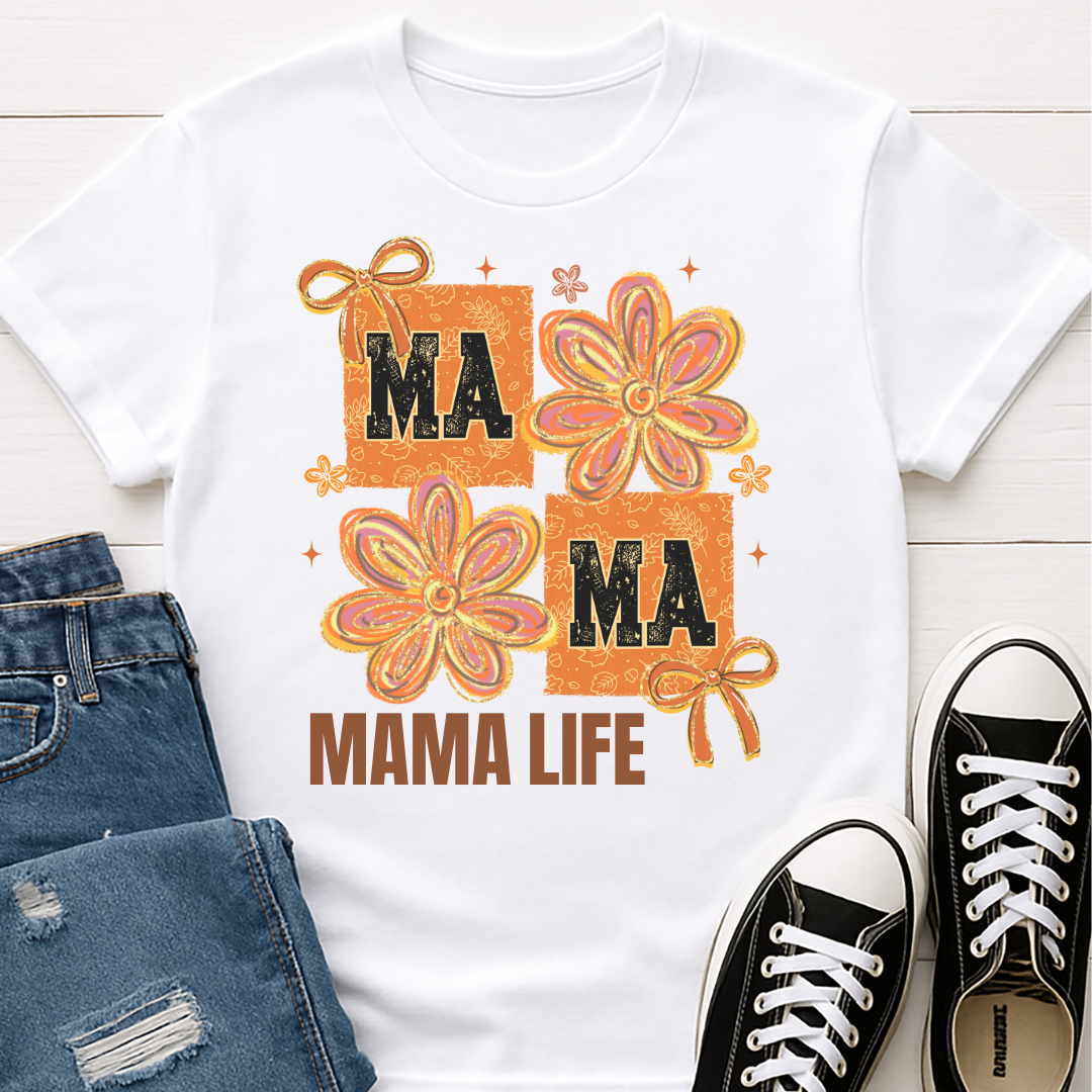 Mama Life Floral T-shirt