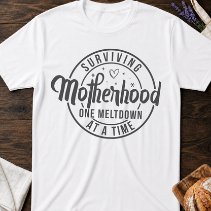 Surviving Motherhood T-shirt - Funny Mom Life Tee