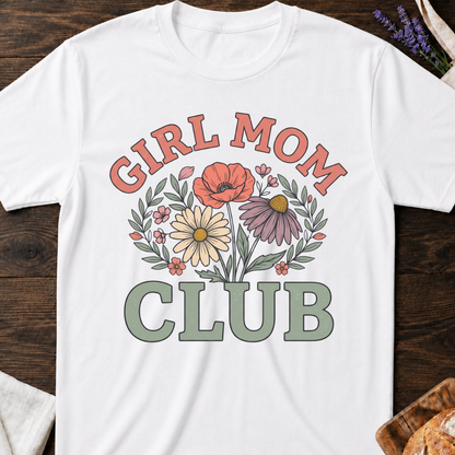 Girl Mom Club Wildflowers T-Shirt