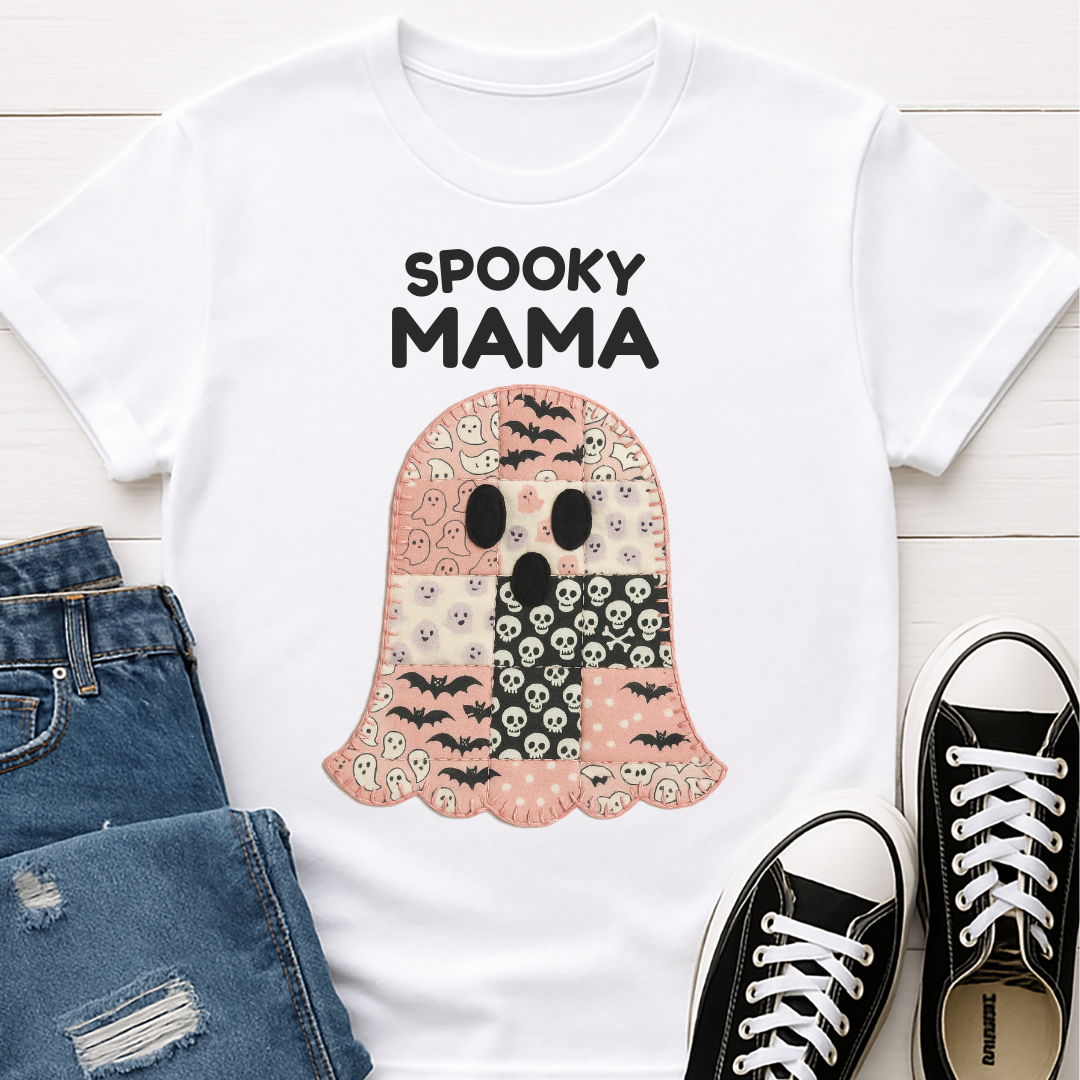 Spooky Mama Halloween T-shirt