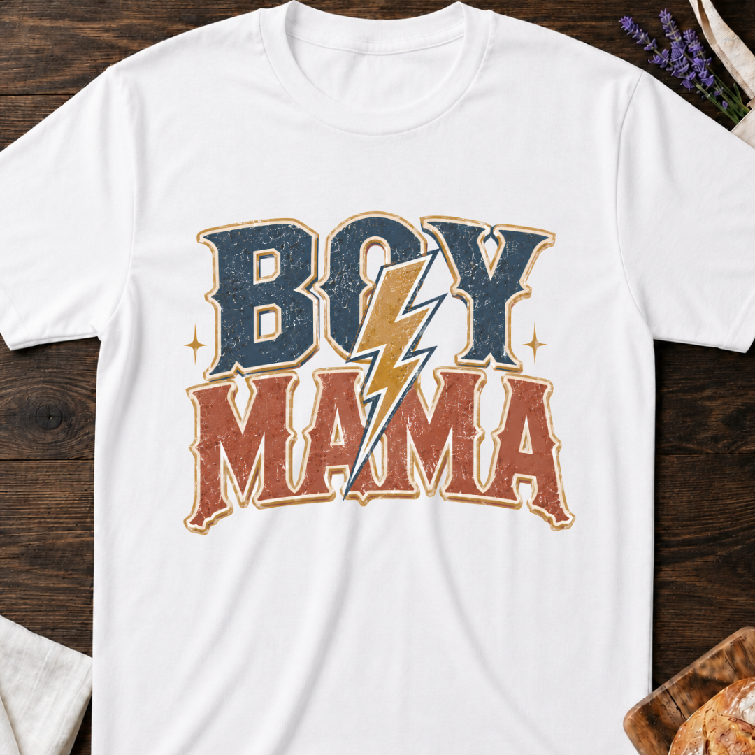 Boy Mama Western T-Shirt