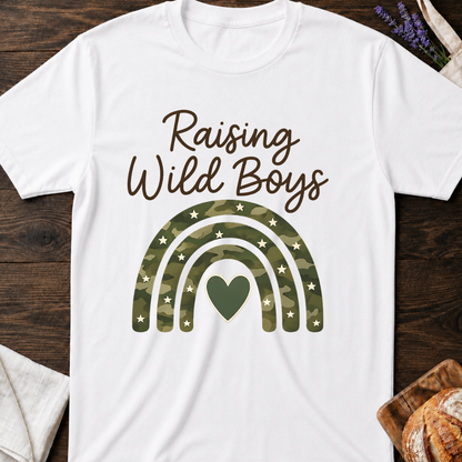 Raising Wild Boys T-shirt - Boy Mama Shirt