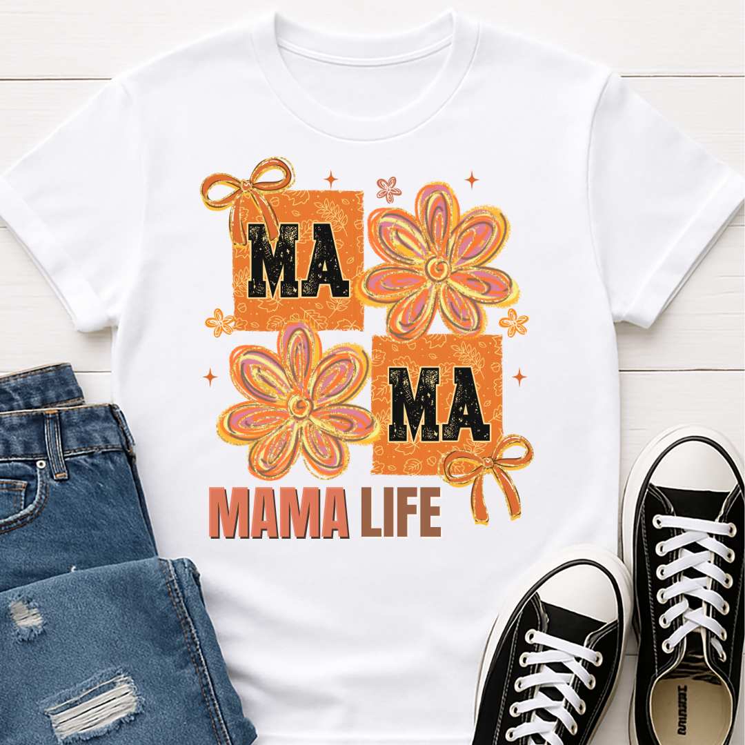 Mama Life Floral T-shirt
