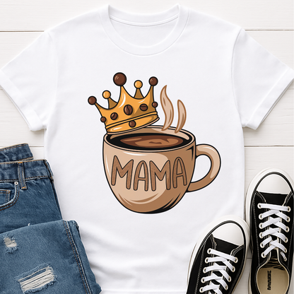 Mama Coffee Graphic T-shirt