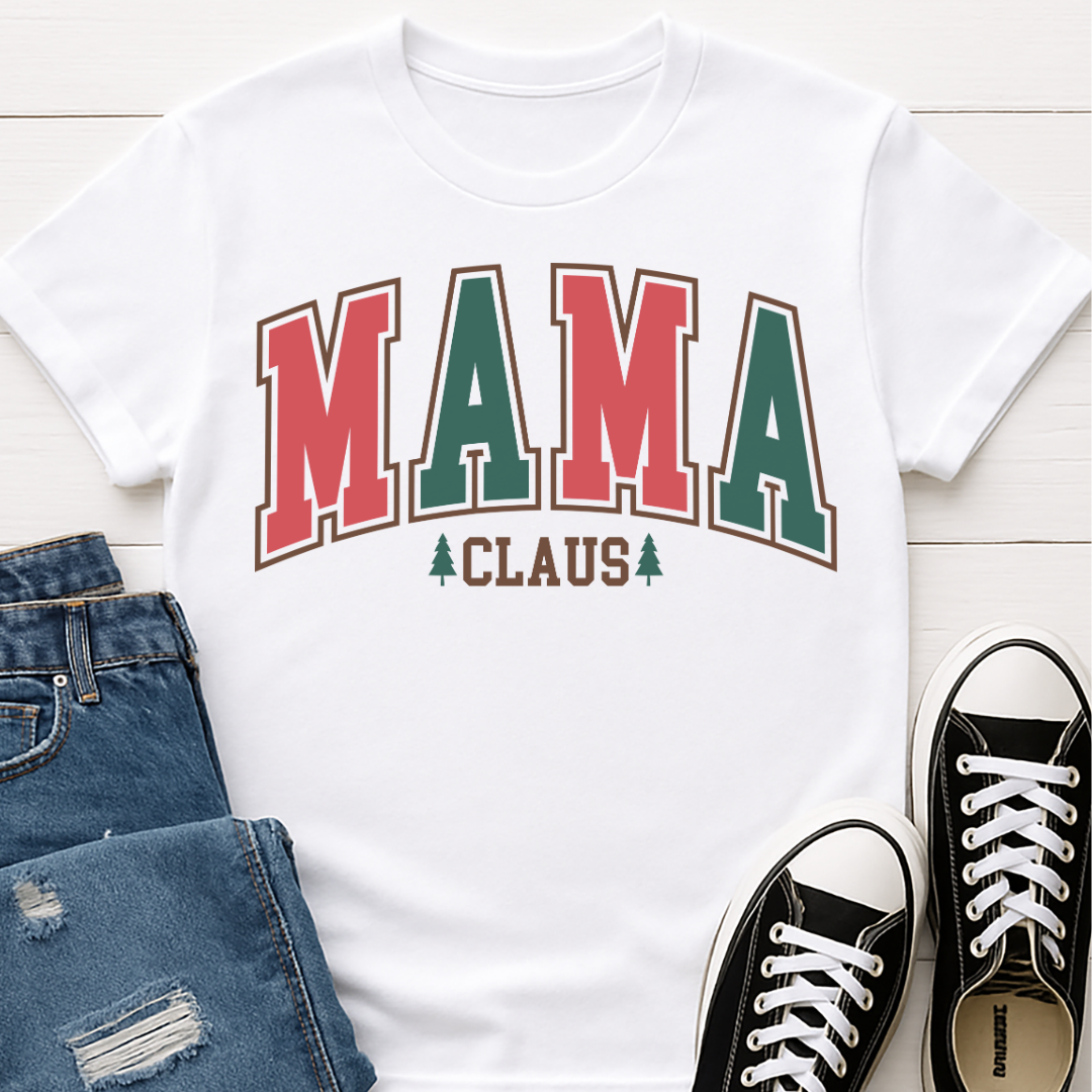 Mama Claus Christmas T-shirt - V1