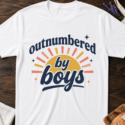 Outnumbered by Boys T-Shirt