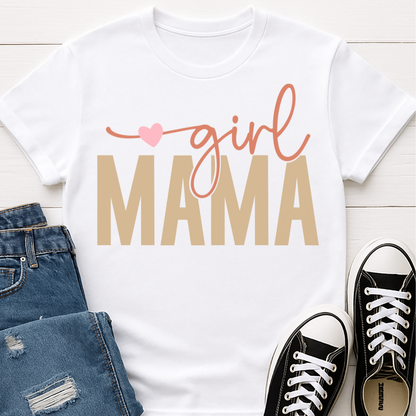 Girl Mama T-shirt - Mom Tee